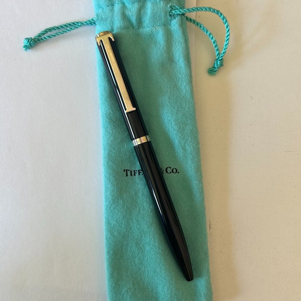 Tiffany & Co Black Ballpoint Pen